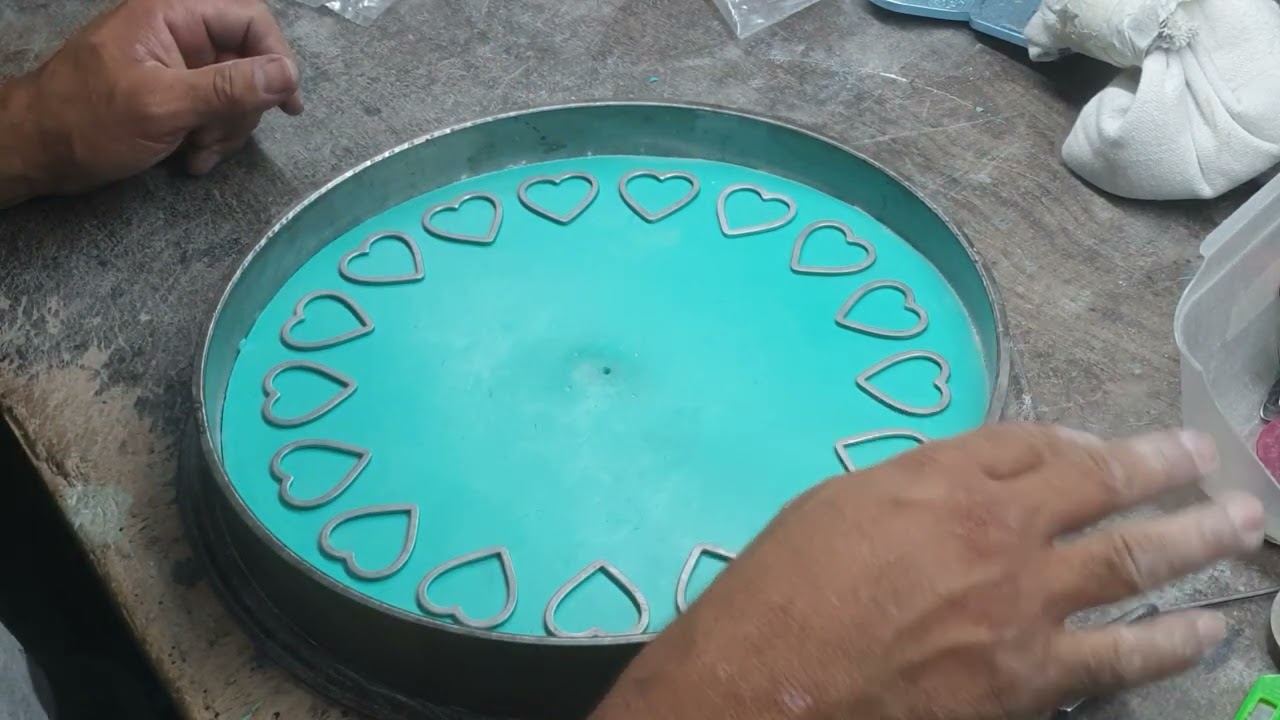 Molde silicone para fundição baixa fusão em 5 minutos. zamac 8