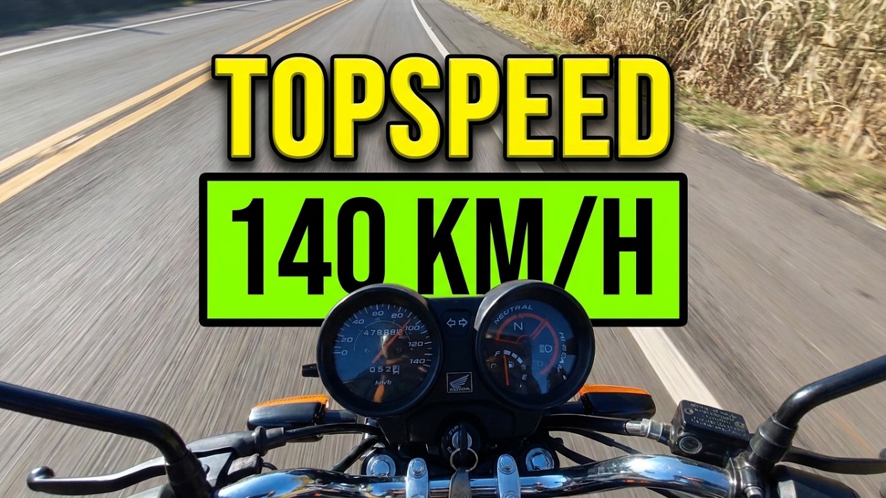 TOPSPEED com a Titan 150 com Comando plug-inplay Mangla Racing 