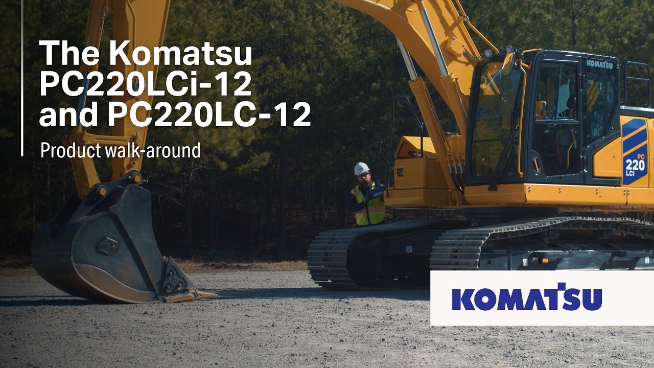 Why is the Komatsu PC220LCi-12 and PC220LC-12 a top choice for excavator operators?