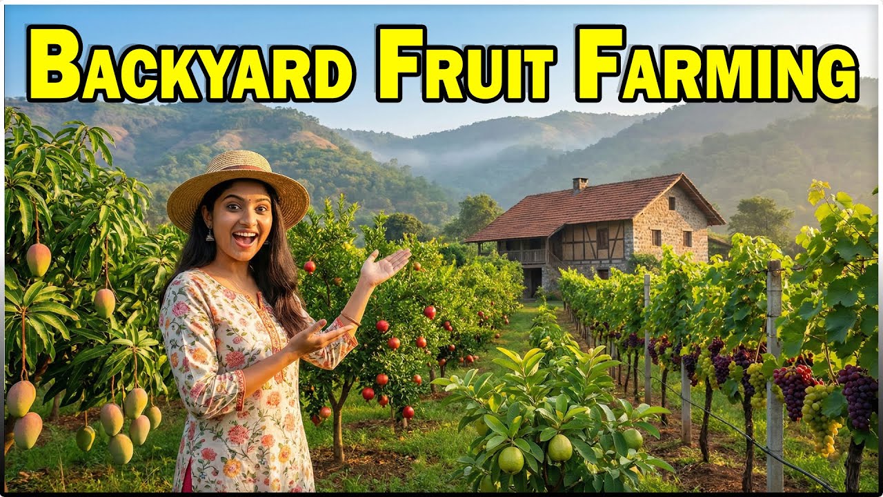 Tropical Fruits You Can Grow at Home | Backyard Fruit Farming