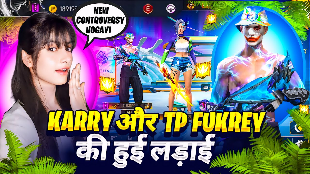 KAAL KARRY VS TP FUKREY SUBSCRIBER  👿 A NEW CONTROVERSY😳😡
