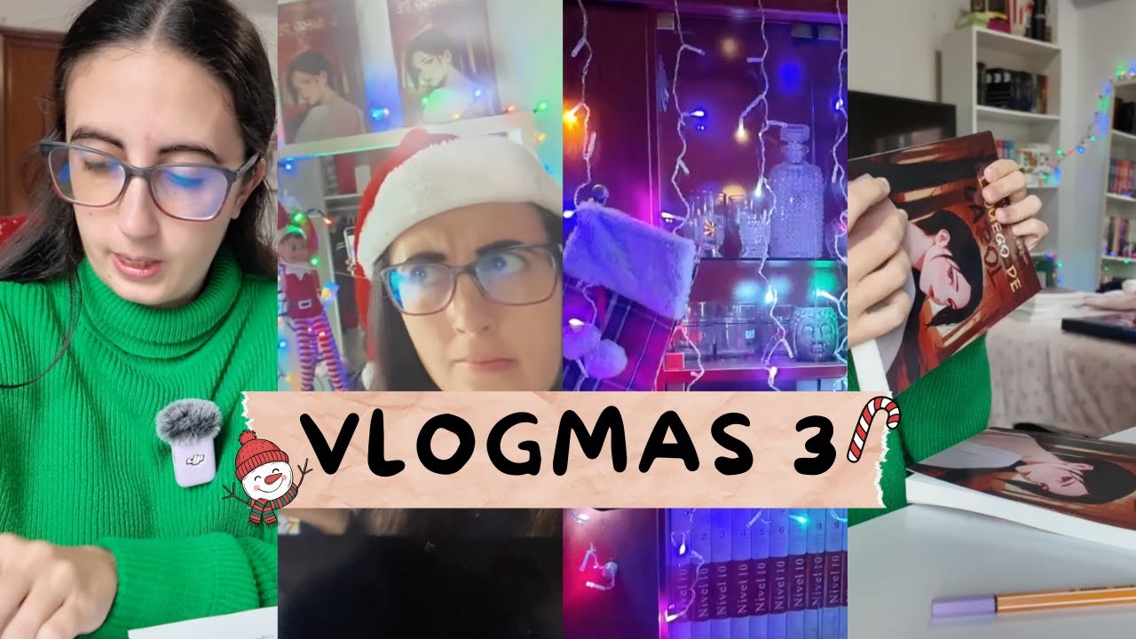 VLOGMAS 3 🌟 | Tres días conmigo en diciembre: Navidad, calma y hogar