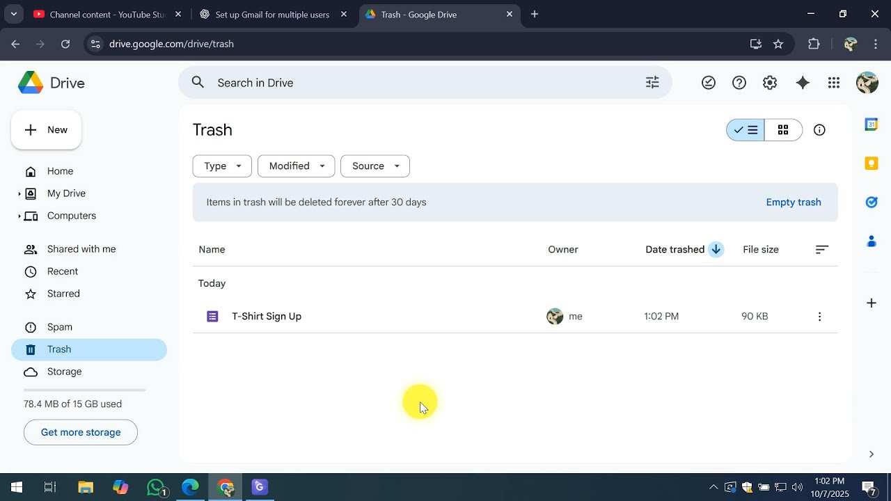 How To Delete a File from Google Drive on a Laptop