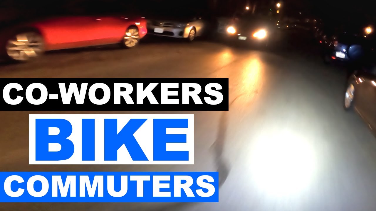 Coworkers And Bike Commuters