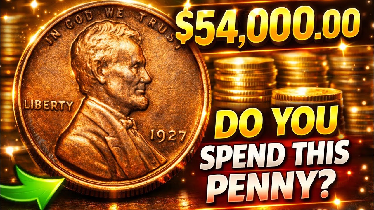 1927 One Cent Coin Worth Thousands? Check Your Old Pennies NOW!