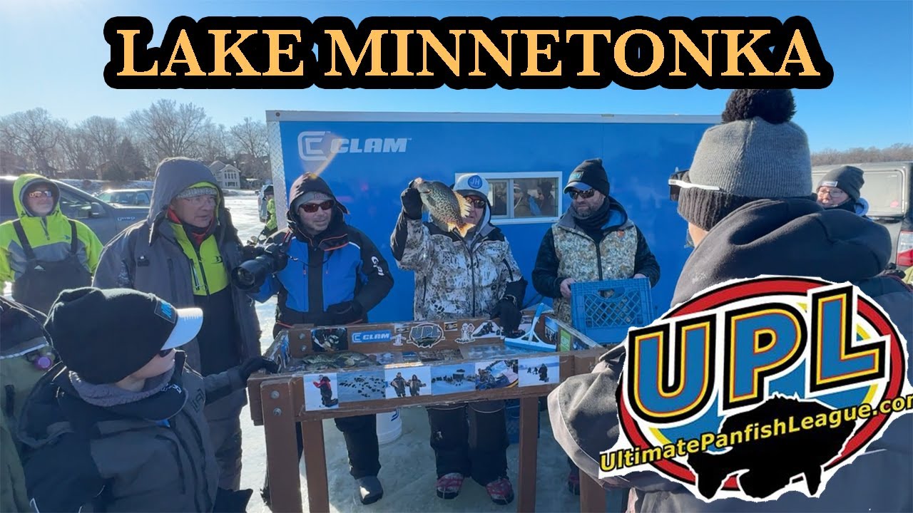 Lake Minnetonka Ice Fishing Tournament || UPL