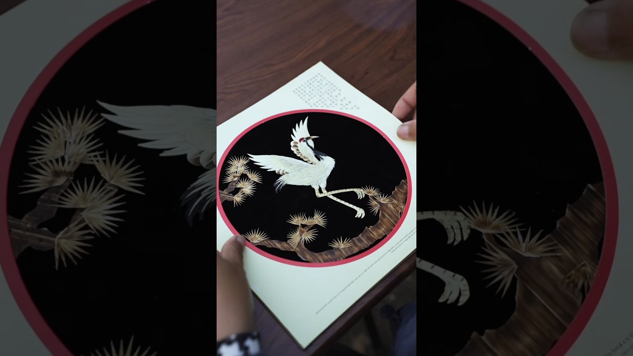Turn Wheat into Art: Stunning Wheat Straw Paintings Show Cultural Heritage & Creativity