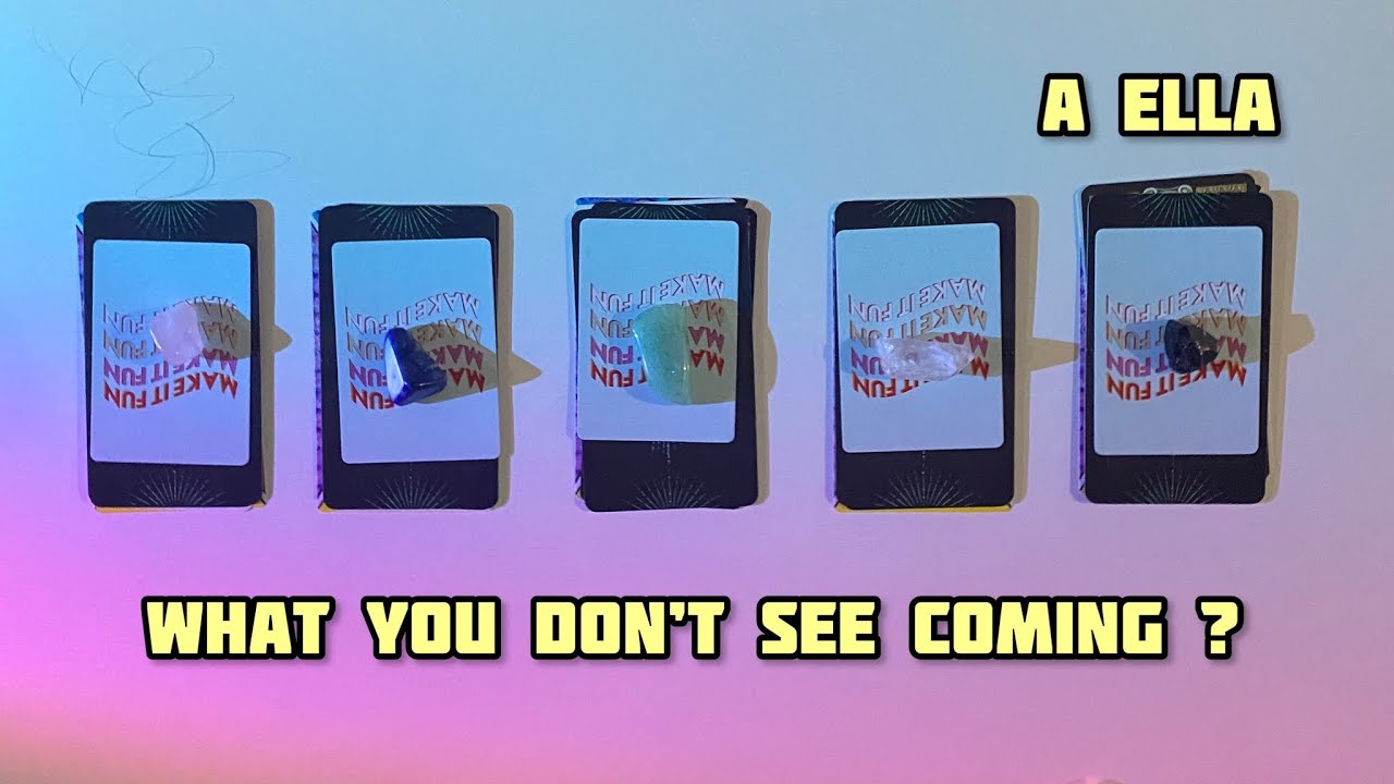 What you don't see coming ?🧿 - Pick A Card ✨ Tarot Reading ✨