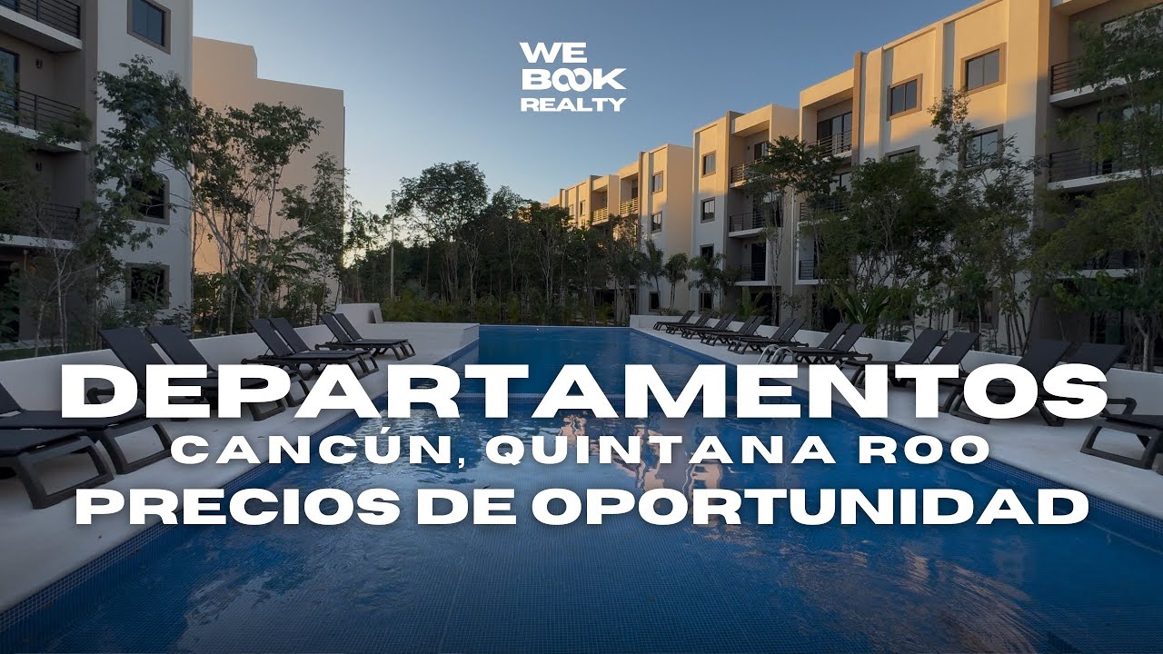 Departamentos en Cancún desde $3 Millones | Home Tour Completo + Amenidades