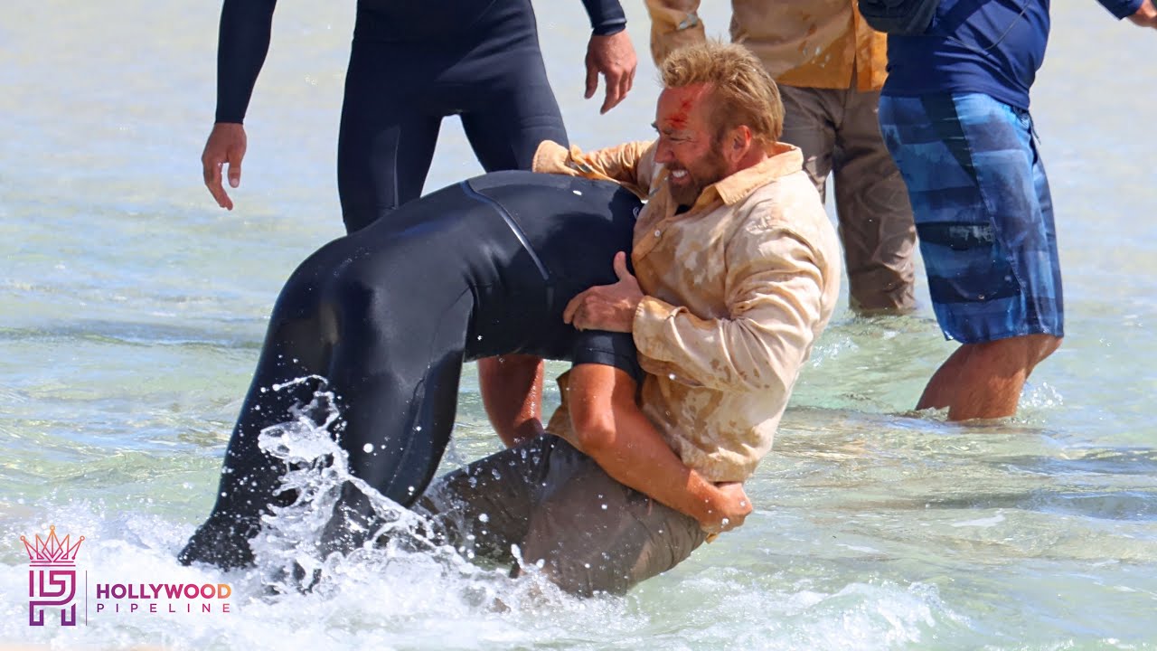 Nicolas Cage filming 'The Surfer' in Australia | Behind the Scenes