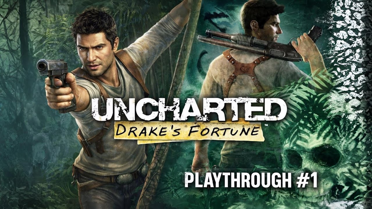 My First Adventure As A Treasure Hunter | UNCHARTED: Drake’s Fortune LIVE Playthrough #1