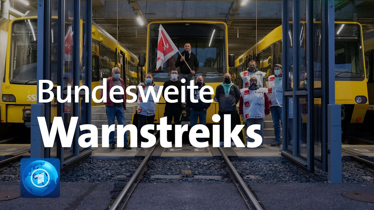 Die Gewerkschaft ver.di ruft zu Warnstreiks auf
