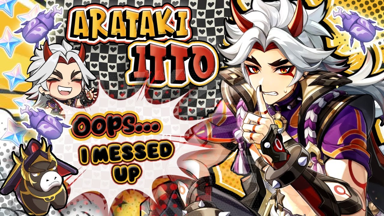 Itto Accident Turns Into INSANE LUCK?! Wishing & Farming | Genshin Impact chronicled banner °𐐪♡𐑂°