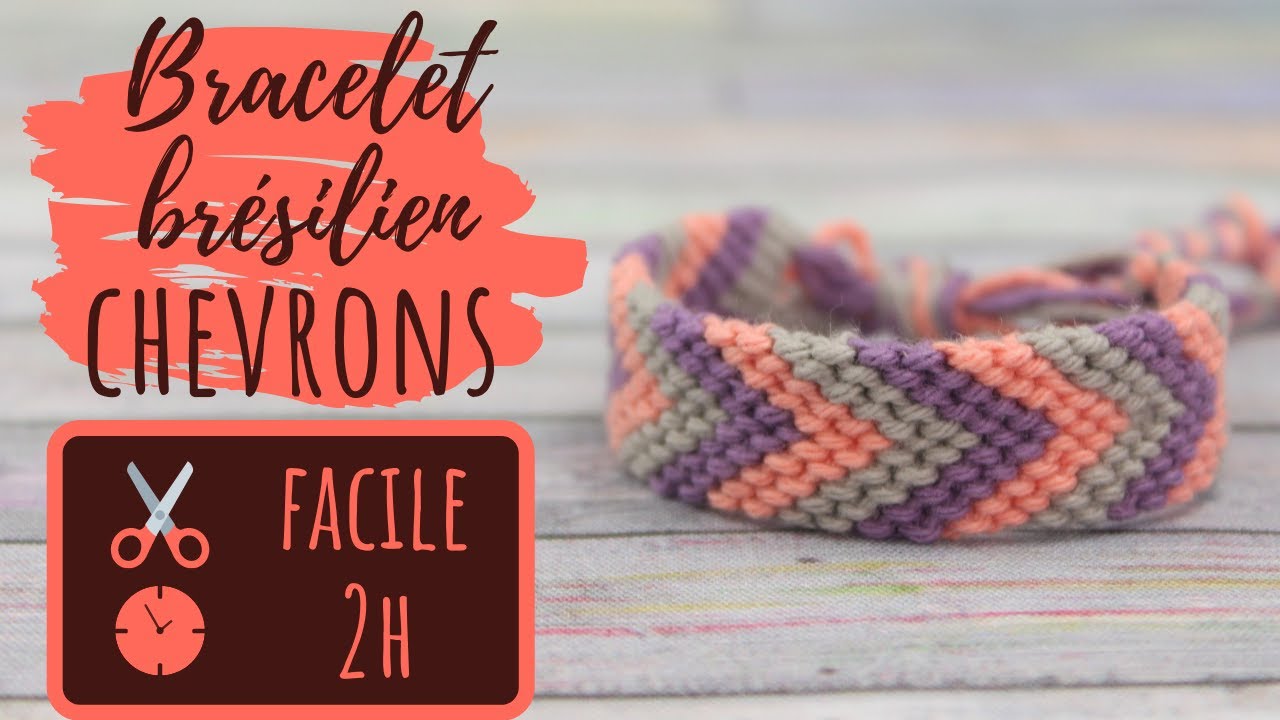 BIJOUX | Bracelet brésilien chevrons