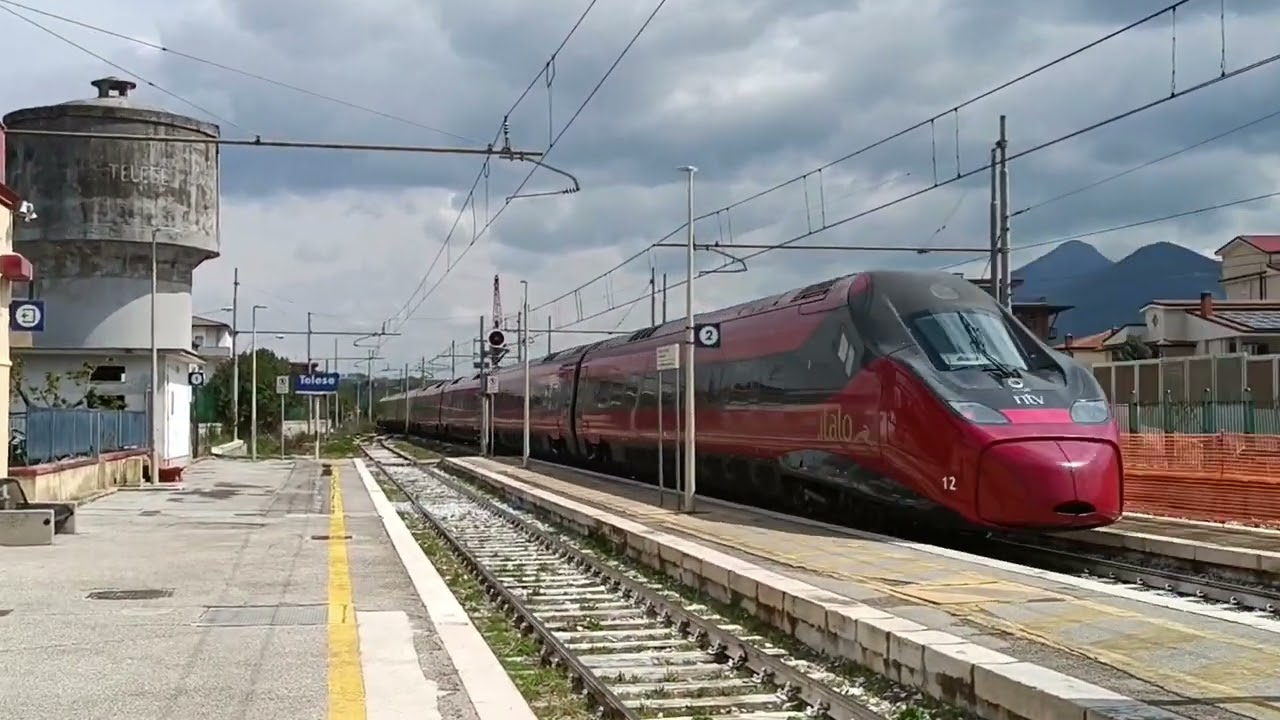 TRENI ALLA STAZIONE DI TELESE CERRETO (BN)!!