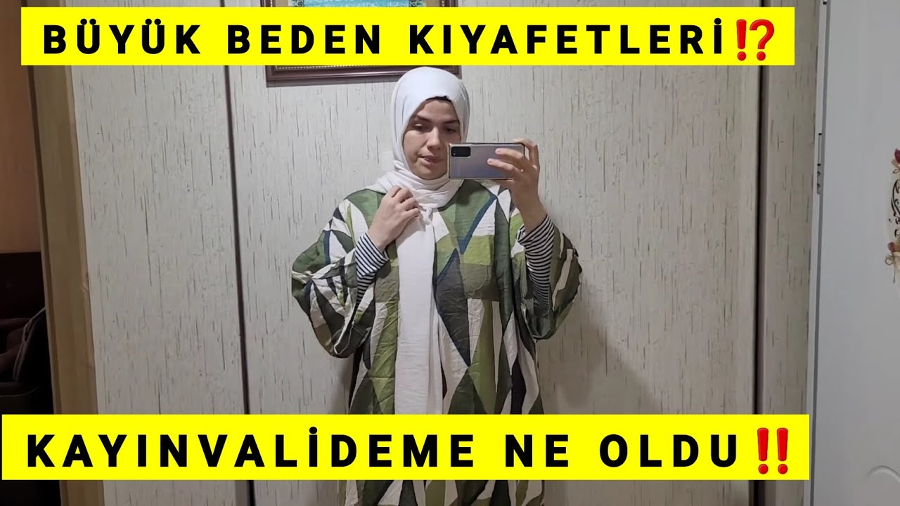 KAYINVALİDEMLE NEDEN BİRLİKTE YAŞAMIYORUZ‼️DENEMELİ BÜYÜK BEDEN KIYAFET ALIŞVERİŞİ | GÜNLÜK VLOG 