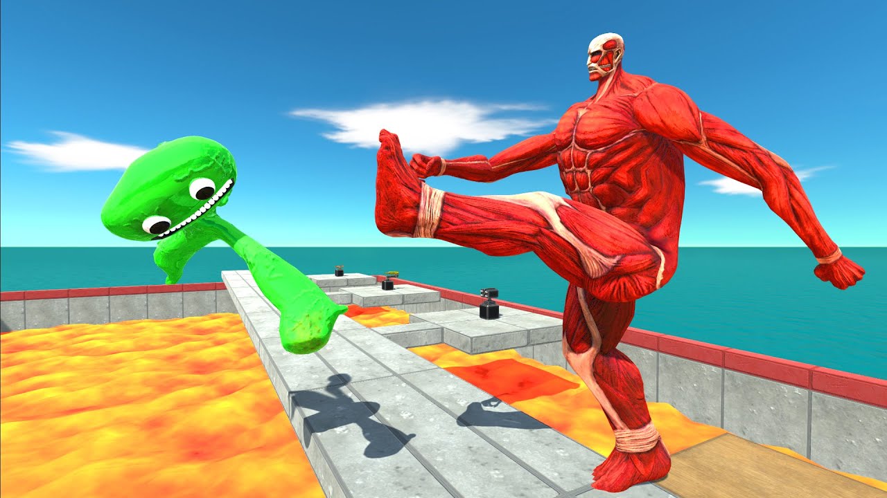 Kicked By A Colossal Titan into A Lava Lake - ARBS