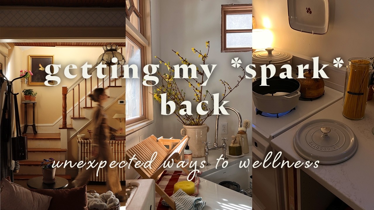 choosing myself: nourishing meals, comfort books, and slowing down