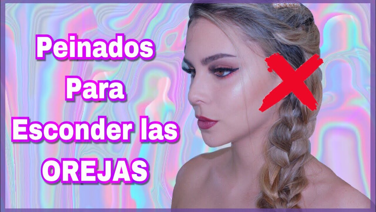 TRUCOS PARA ESCONDER LAS OREJAS! increíble el cambio| Andrea Mesa
