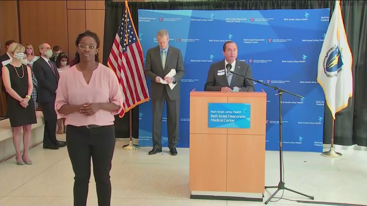 VIDEO NOW: HHS Secretary Azar speaks at Beth Israel Deaconess Medical Center