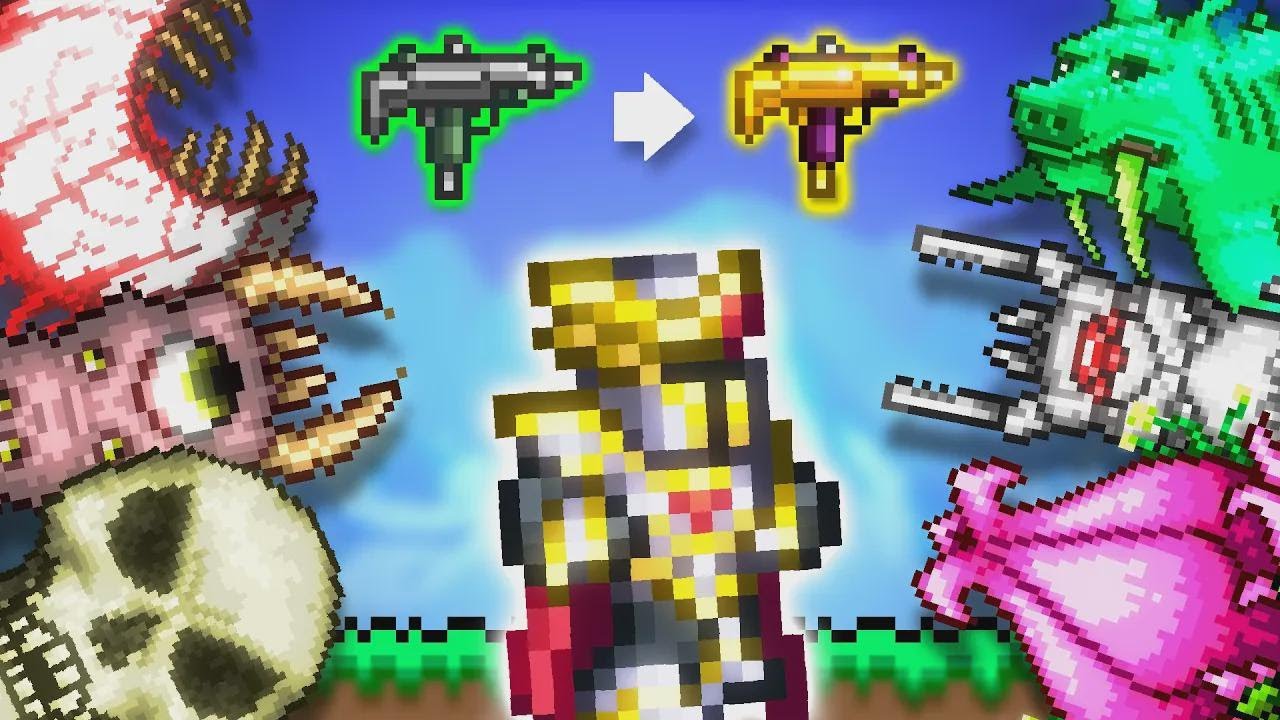 ¡Terminé Terraria pero mis armas mejoran solas!