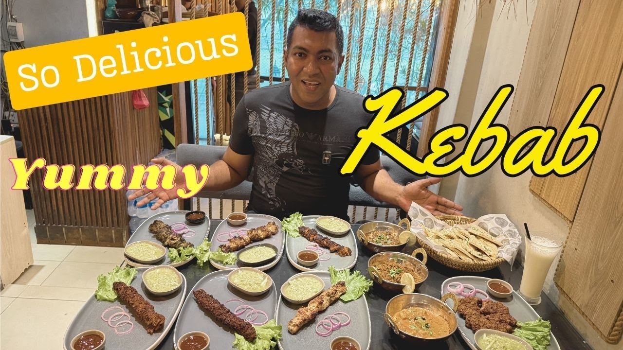 Having Kebab at  Chaap Ghor | Delicious Kebab in Dhaka