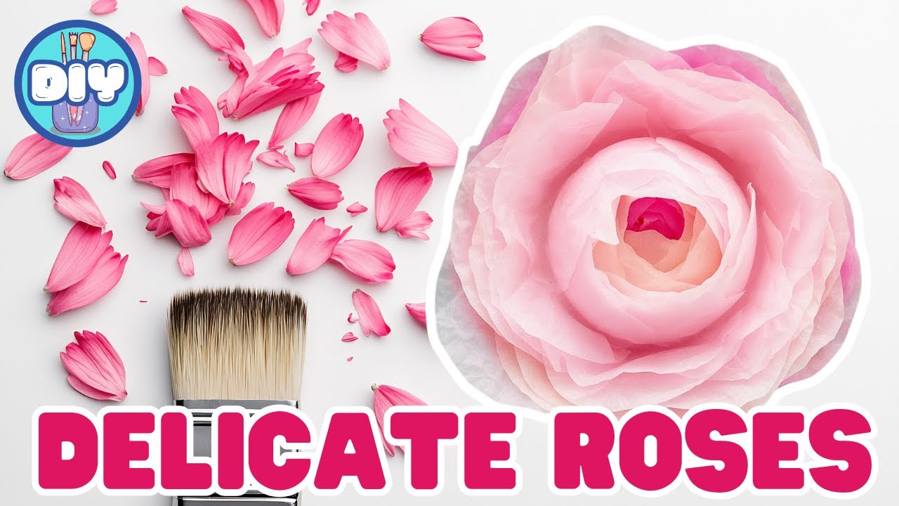 How To Make a Beautiful Paper Rose in Minutes!