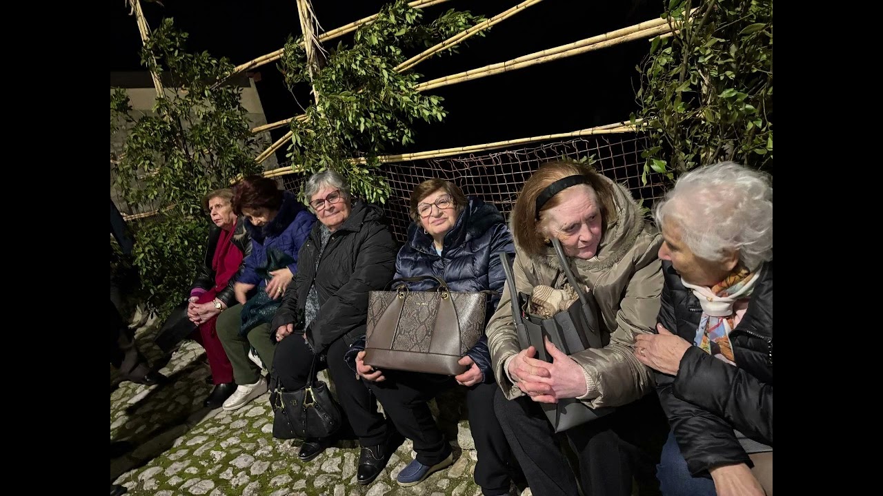 Gruppo di Acquaviva Platani in Visita al Presepe vivente di Castronovo di Sicilia 4 gennaio 2026