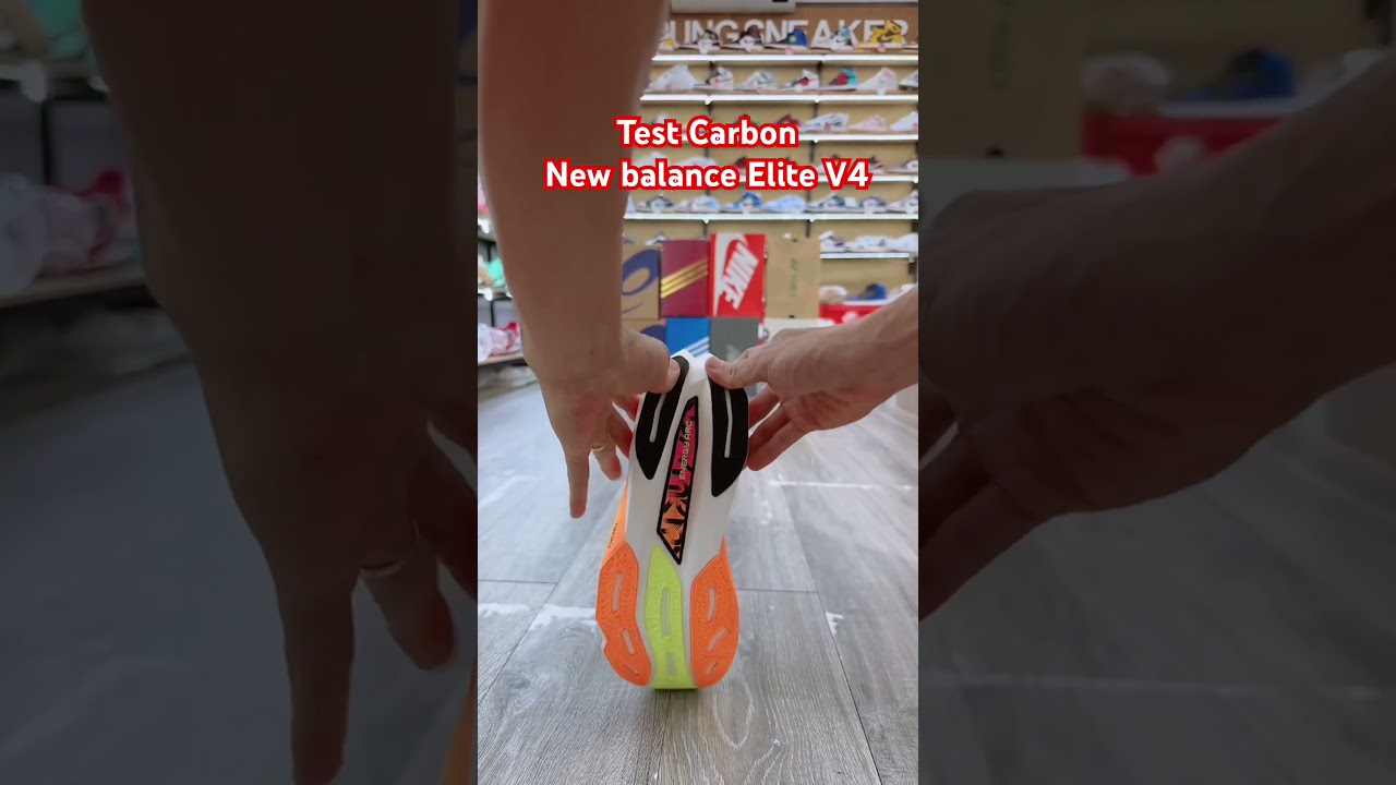 Test Carbon New Balance TCS LonDon Supercomp Elite V4 #trungsneaker #top4running #run #newbalance