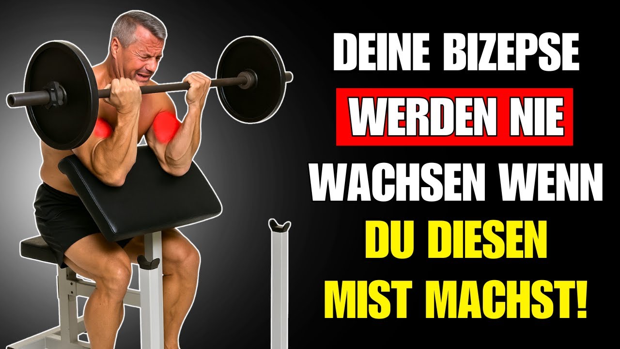 10 HAUPTGRÜNDE WARUM DEINE BIZEPSE NIE WACHSEN! (UND WIE DU DAS BEHEBST)