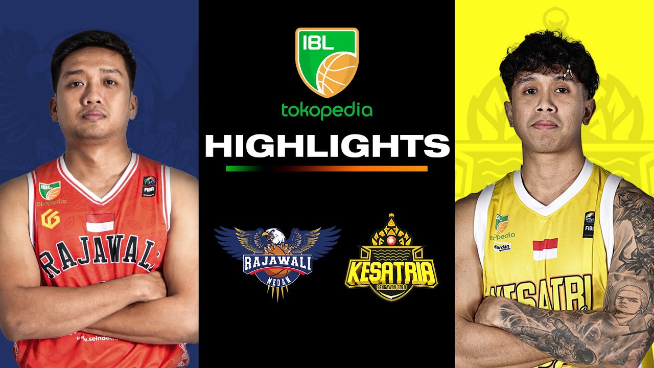Highlight: Rajawali Medan vs Kesatria Bengawan Solo | 11 May 2024 | IBL Tokopedia 2024