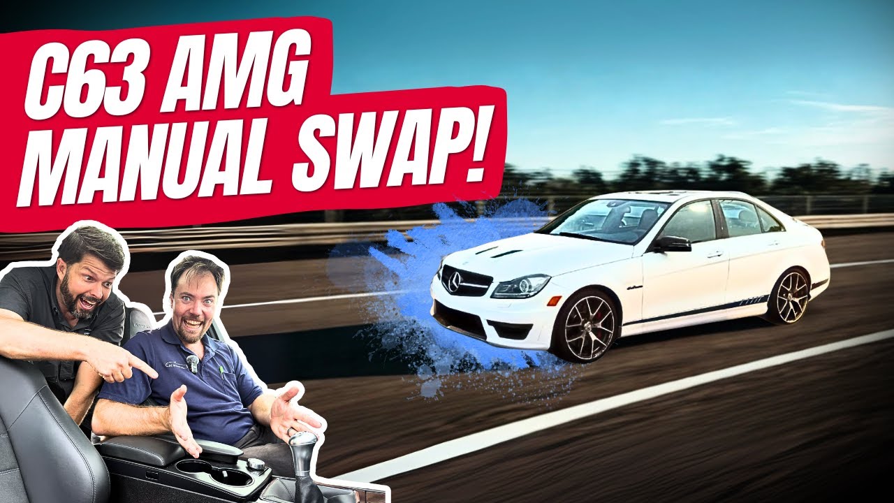We Manual Swapped A C63 AMG Mercedes and It’s Just Like Factory!