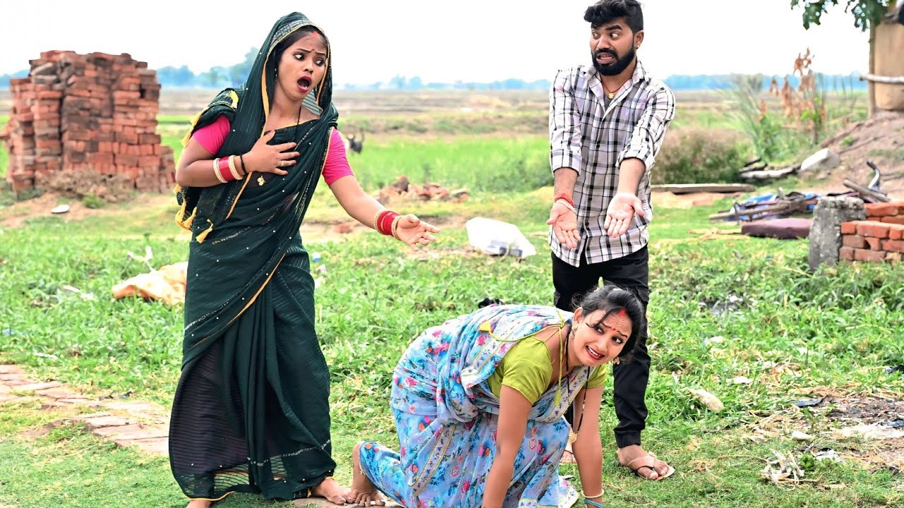 मुखिया के लड़का ने पगली को निहुरा दिया सच्चाई जाने//Jio Bihar bhojpuri comedy