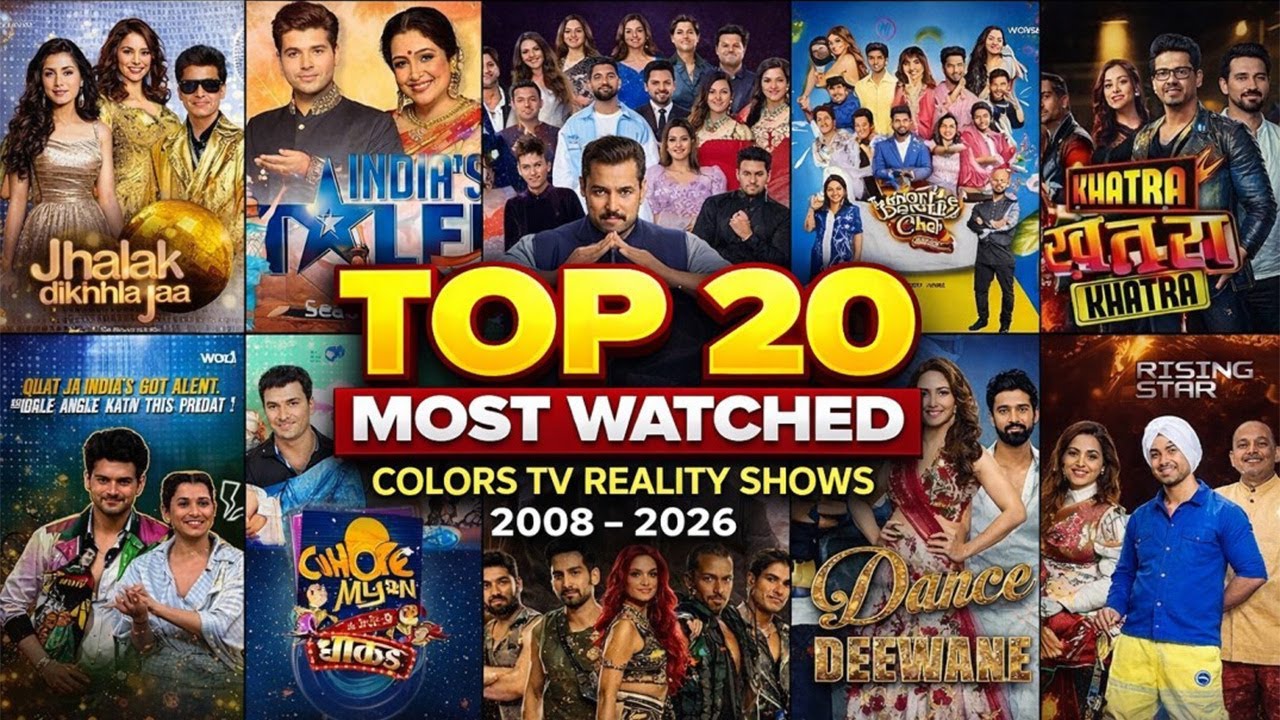 Colors TV Reality Shows: Top 20 Most Watched Programs Ranked by Viewership & Impact