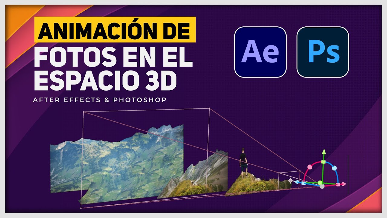 Como animar una foto usando After Effects + Photoshop