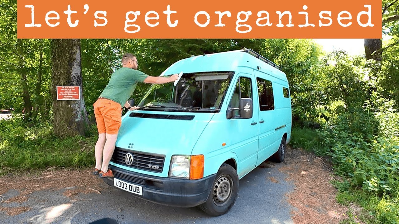 Van chores day - road trip Wales