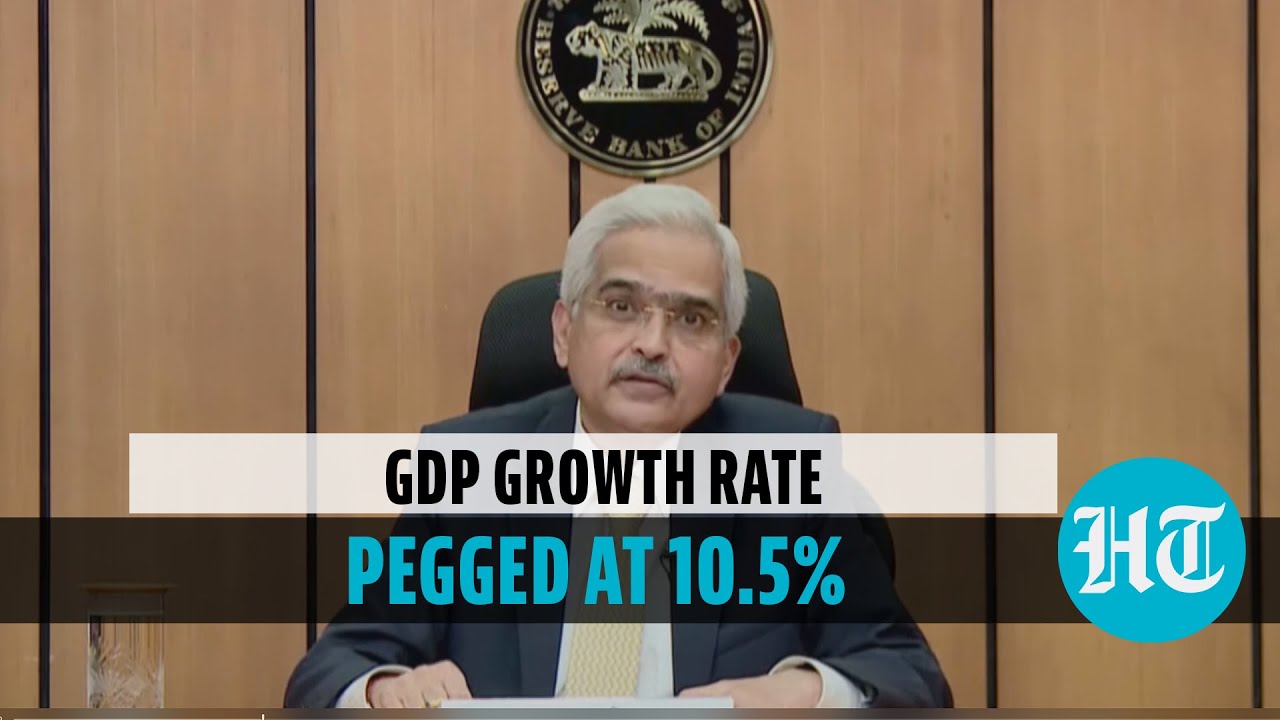 RBI retains GDP growth projection at 10.5% for FY 2021-22