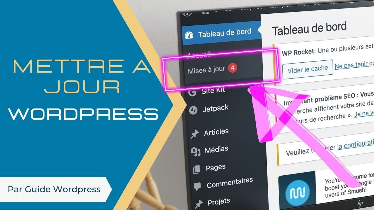 🔧METTRE A JOUR WORDPRESS 🛡️+ 2 CONSEILS !!