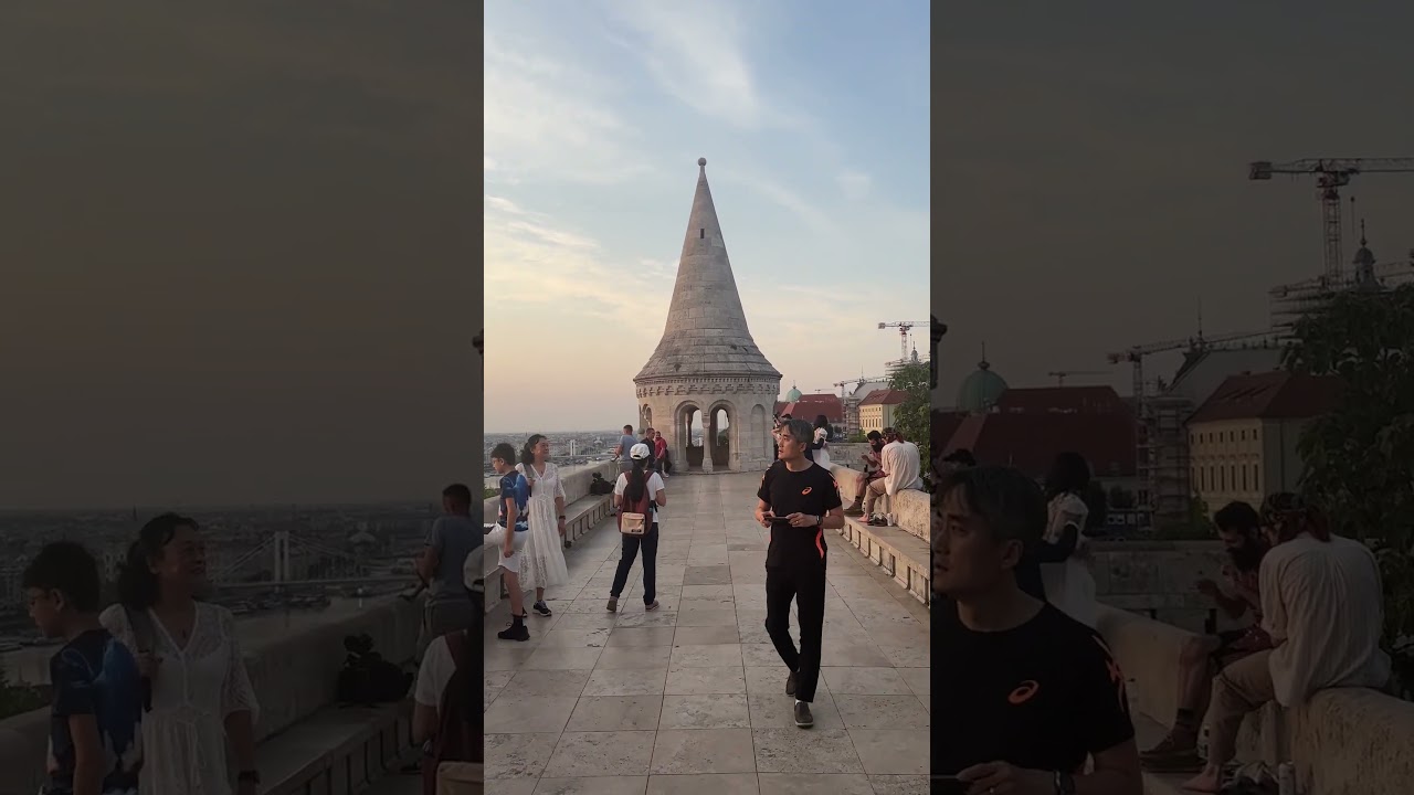 What 5:30 at Budapest, Hungary sunrise look like (Fisherman&rsquo;s Bastion) #travel #love