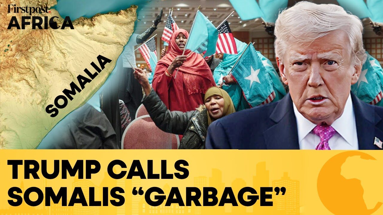«Мусорная» атака Трампа на сомалийцев вызвала серьезную негативную реакцию | Firstpost Africa | N18G