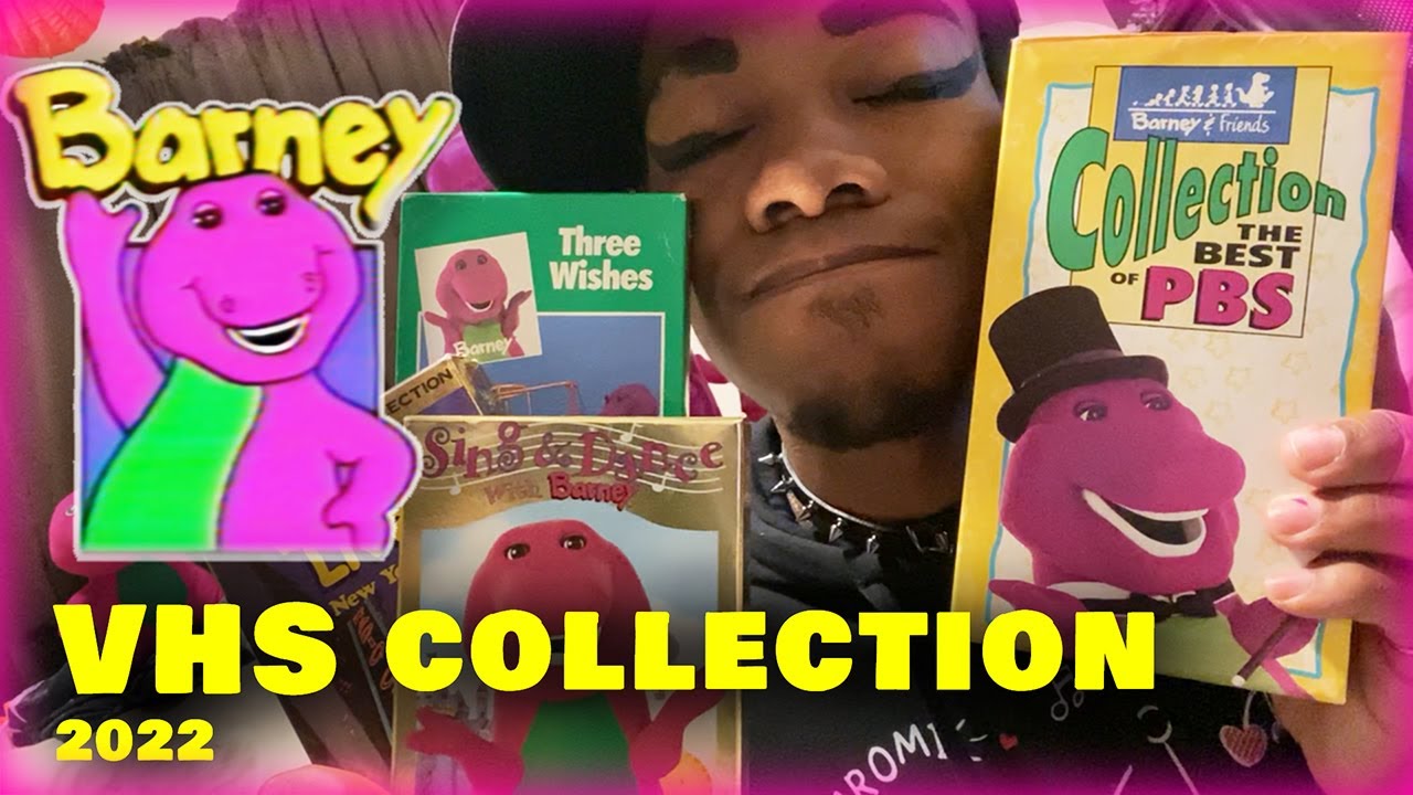 My BARNEY VHS Tape Collection ! (Season 1 Boxset, TWINKEN, The Backyard Gang and more!) | On Stage
