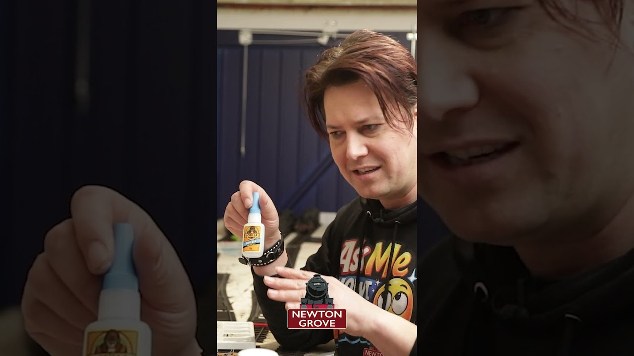 Don't Do This With Super Glue  #modelrailway #ogauge #train #superglue #modelkit  #ooscale #ai