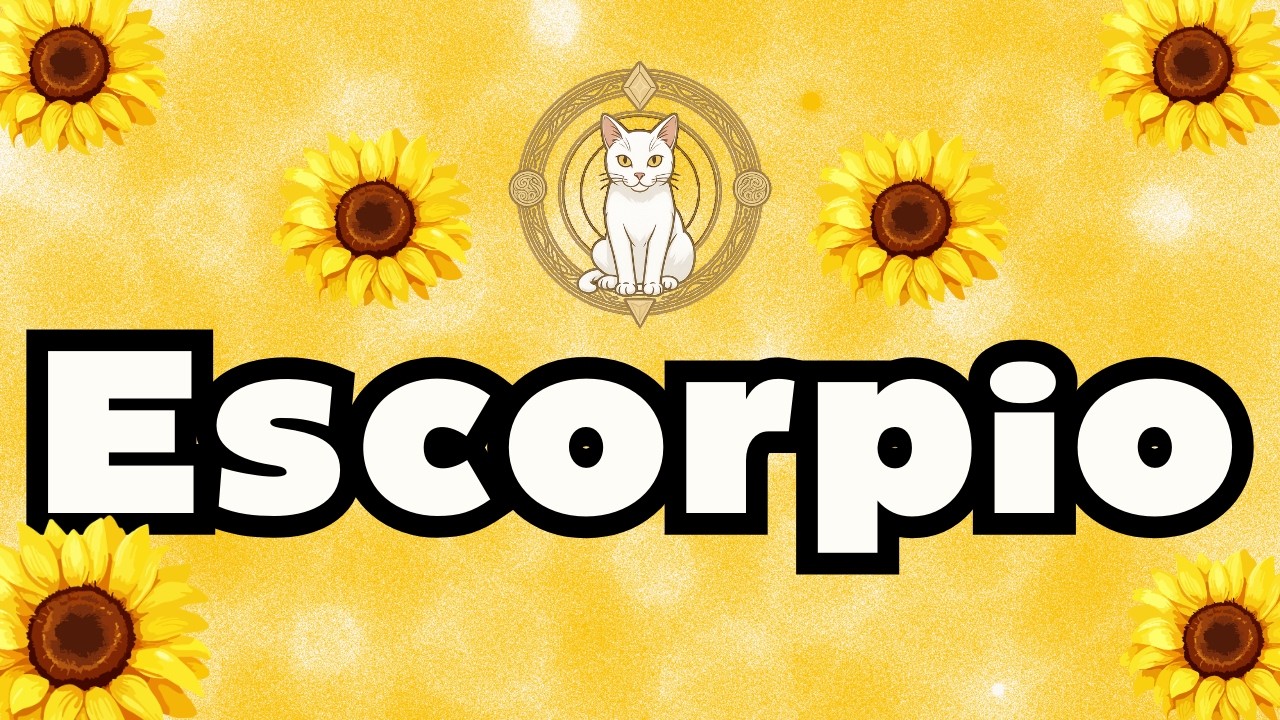 ESCORPIO, GIRO DEL DESTINO! ALGUIEN DECIDE ACTUAR Y ACERCARSE CON ESTA INTENCIÓN!
