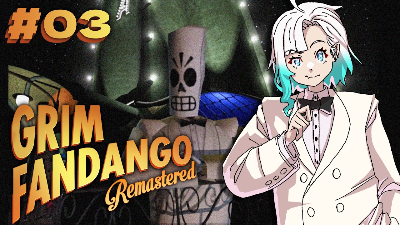 【GRIM FANDANGO CHAPTER 3】At least I'm out of the cat races.....【Maid Mint Fant&ocirc;me】
