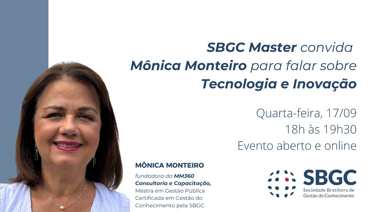 SBGC Master: Tecnologia e Inova&ccedil;&atilde;o