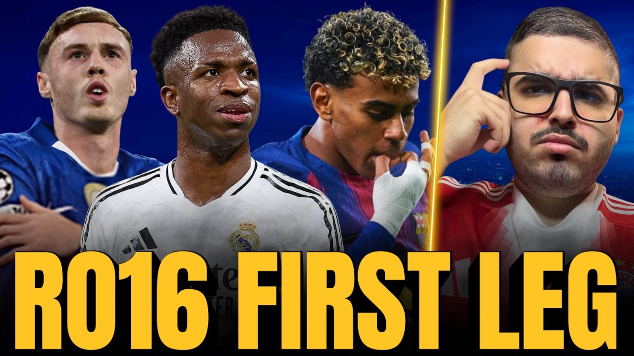 THE REAL KNOCKOUTS STARTS NOW!!! 🔥👊🏻 | UCL Round of 16 (1st Leg) Predictions! 🇪🇺🤔