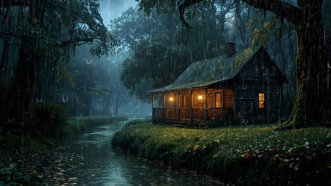 Relaxing Rain Forest| Natural Sounds for Deep Sleep ,  Insomnia and Stress Relief | Relaxation