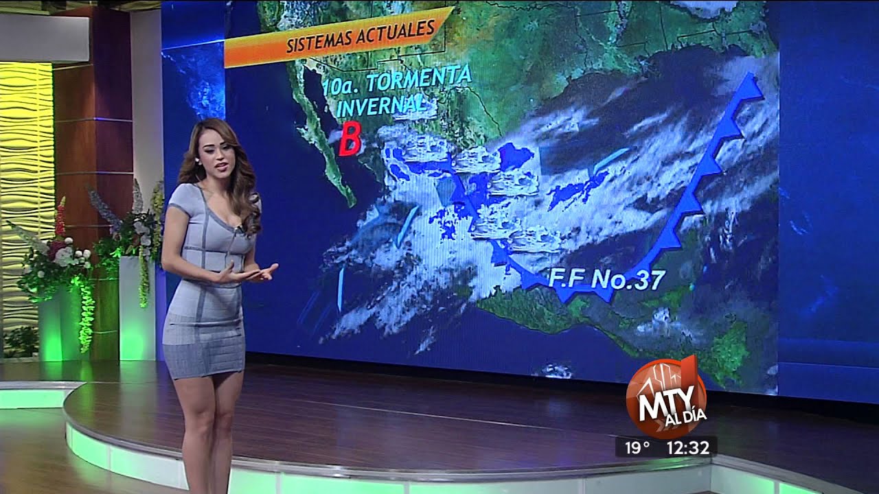 Yanet Garcia El Clima MTY Al Dia 09-Feb-2016 12:30 PM Full HD