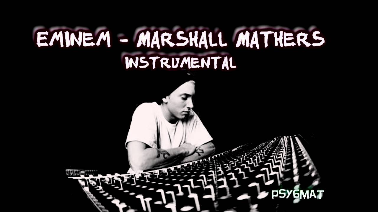 Eminem - Marshall Mathers instrumental /HQ sound/