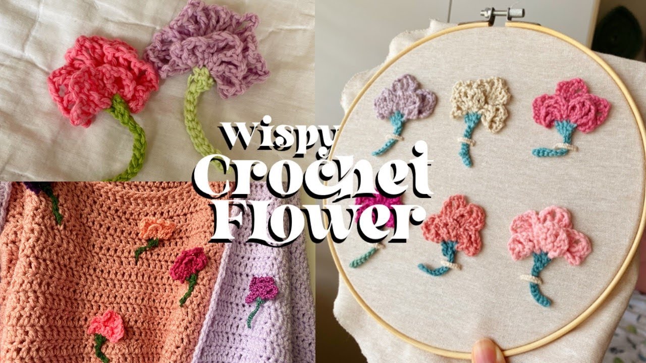 Wispy Flower Crochet Tutorial